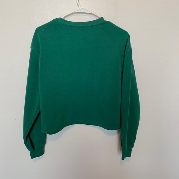 Hello Kitty Athletic Dept Long Sleeve Cropped Sweatshirt NWOT - Picture 2 of 3